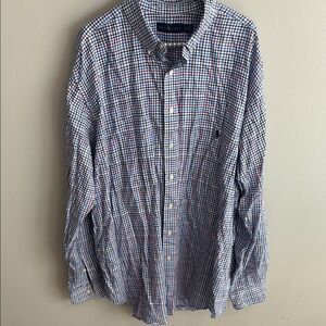 Polo by Ralph Lauren Men's Blue Checkered Shirt size 2xlt